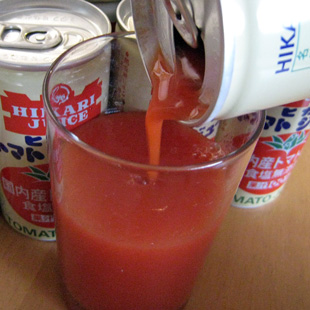 ヒカリ　国産トマトジュース（食塩無添加）　１９０ｇ缶