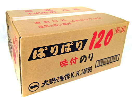 大野海苔　ぱりぱり１２０　１５入箱